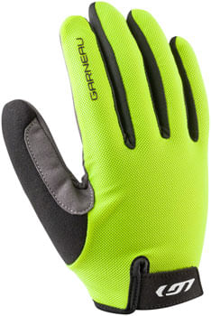 Garneau-Calory-Gloves---Yellow-Full-Finger-Men-s-Small