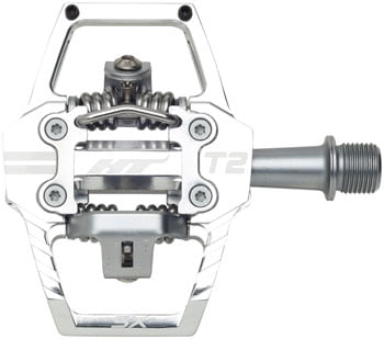 HT-Components-T2-SX-Pedals---Dual-Sided-Clipless-with-Platform-Aluminum-9-16--Silver