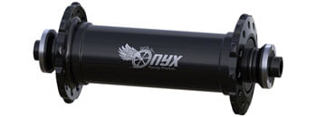 Onyx Vesper Front Hub - QR x 100mm, Black, 24H