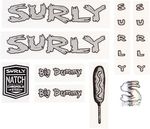 Surly-Big-Dummy-Frame-Decal-Set---Metallic-Silver