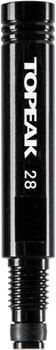 Topeak Valve Extender Set - 28mm, Pair, Black