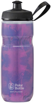 Polar Bottles Sport Insulated Fly Dye Water Bottle - Blackberry , 20oz
