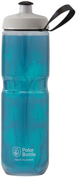 Polar Bottles Sport Insulated Fly Dye Water Bottle - Aquamarine, 24oz