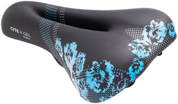 Terry Cite X Gel Saddle - Steel, Flower, Women's, Italia
