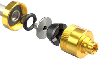 RockShox Lyrik D1+ DebonAir+ Buttercup Air Spring Upgrade Kit - 150 mm, Lyrik D1+ (2023+)