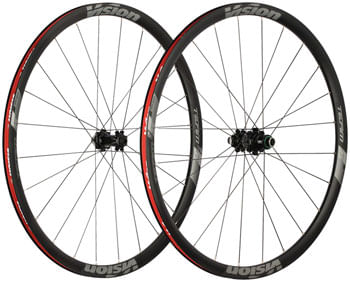 Vision Team 35 Disc Wheelset - 700c, 12 x 100/142mm, Center-Lock, XDR, Black