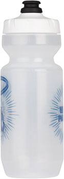 Whisky Revere the Ride Purist Water Bottle - Clear/White, 22oz