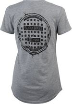 Surly-The-Ultimate-Frisbee-Women-s-T-Shirt---Grey-X-Large