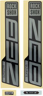 RockShox-Fork-Decal-Kit---ZEB-Ultimate-27-29--Gloss-Rainbow-Foil-High-Gloss-Black