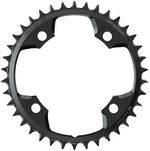 Full-Speed-Ahead-Gossamer-Pro-MegaTooth-Chainring---38t,-110-Full-Speed-Ahead-ABS-BCD,-4-Bolt,-Aluminum,-For-1-x-11-Speed,-Black