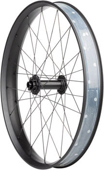 Quality-Wheels-Alex-CF-1-Carbon-Bear-Pawl-Front-Wheel---26--Fat-15-x-150mm-6-Bolt-Black