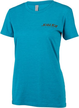Salsa-Lone-Pine-Women-s-T-Shirt---Teal-X-Large