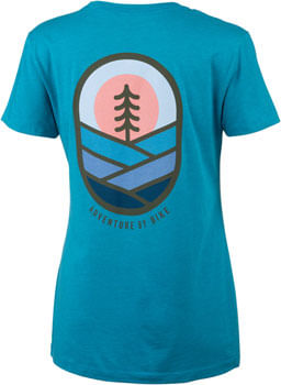 Salsa-Lone-Pine-Women-s-T-Shirt---Teal-X-Large