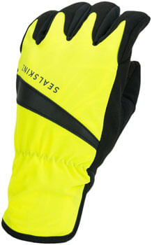 SealSkinz-Waterproof-All-Weather-Cycle-Gloves---Neon-Yellow-Black-Full-Finger-Medium