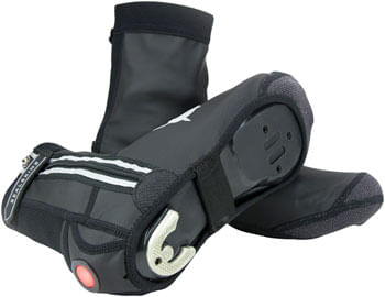Sealskinz-All-Weather-LED-Open-Sole-Cycle-Overshoe---Black-Large