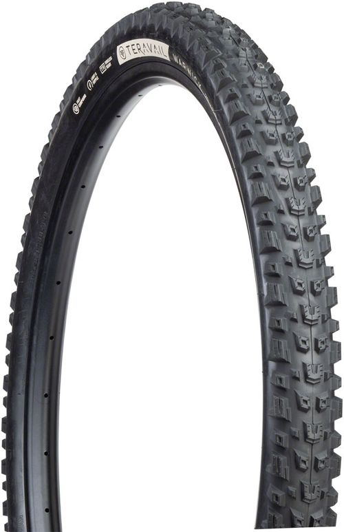 Teravail Warwick Tire - 29 x 2.3, Tubeless, Folding, Black, Ultra-Durable, Grip Compund