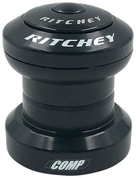 Ritchey RL1 External Cup Headset - 1-1/8" Threadless, EC34/28.6, EC34, Black
