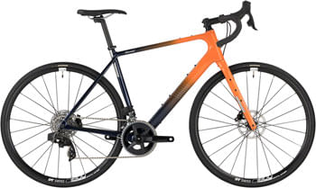 Salsa Warroad C Rival AXS Bike - 700c, Carbon, Orange / Purple Fade, 54.5cm