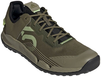 Five Ten Trailcross LT Flat Shoes - Men's, Focus Olive/Pulse Lime/Orbit Green, 8.5