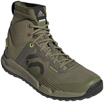 Five Ten Trailcross Mid Pro Flat Shoes - Men's, Orbit Green/Core Black/Pulse Lime, 11.5