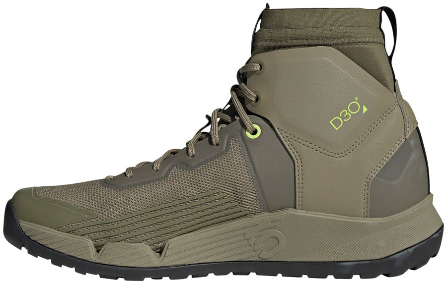 Five Ten Trailcross Mid Pro Flat Shoes - Men's, Orbit Green/Core