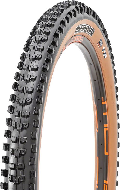 Maxxis Dissector Tire - 29 x 2.6, Tubeless, Folding, Black/Tan, Dual, EXO