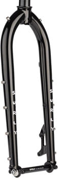 Surly Dinner Fork - 27.5", 15x110mm Thru-Axle, 1-1/8" Straight Steerer, 420mm Axle To Crown, Steel, Black