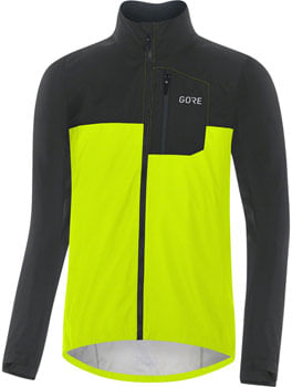 GORE Spirit Jacket - Neon Yellow/Black, Men's, Small