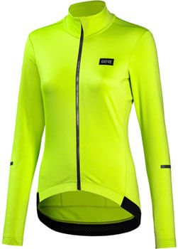 Gorewear Progress Thermo Jersey - Neon Yellow, Women's, Small