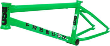 BSD Freedom BMX Frame - 21.1" TT, Kawasaki Green