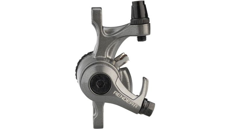 Promax Render R DSK 717 Disc Brake Caliper Short Pull Road Mechanical Post Mount Gray