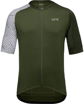 Gorewear C5 Jersey - Utility Green/White, Men's, Small