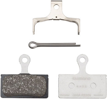 Shimano G05A-RX Disc Brake Pad and Spring - Resin Compound, Alloy Back Plate, One Pair