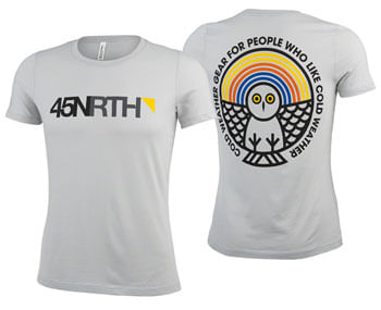 45NRTH Winter Wonder Men's T-Shirt - Ash, 3X-Large