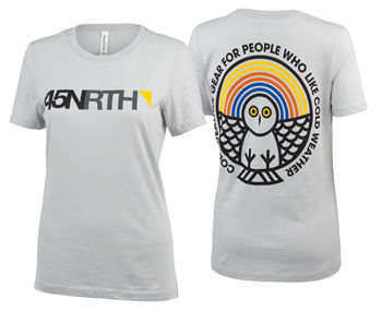 45NRTH Winter Wonder T-Shirt - Women's, Gray, Medium