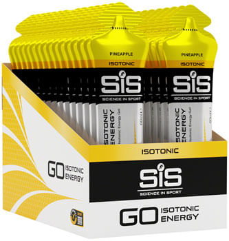 SIS Science in Sport Nutrition GO Isotonic Energy Gel - Pineapple, Box of 30