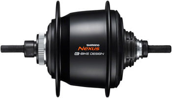 Shimano Nexus SG-C7000-5D Internally Geared Hub - 5 Speed, 36h, For Center Lock Disc Brake, Black, Small Parts Not Included