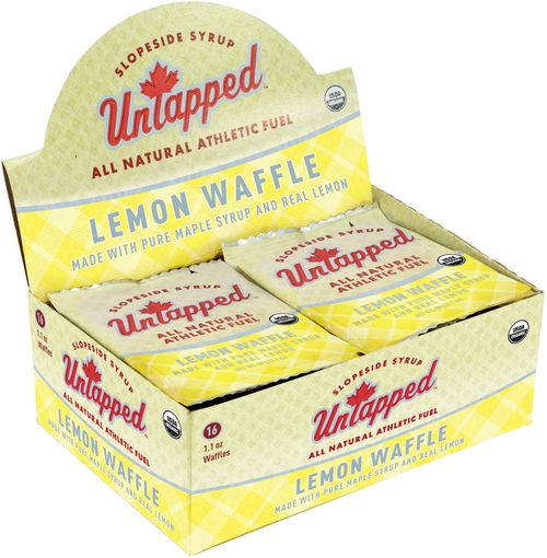 UnTapped Organic Waffle - Lemon, Box of 16
