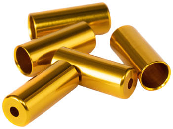 Salt Cable End Caps - Gold, Pack of 10