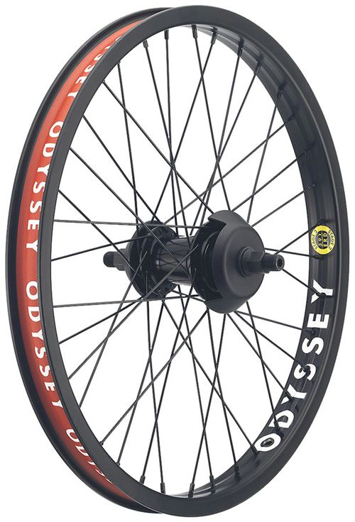 Odyssey Stage-2 Rear Wheel - 20", 14 x 110mm, Rim Brake, LHD Freecoaster, Black