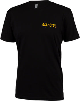 All-City Club Tropic Men's T-Shirt - Black, X-Large
