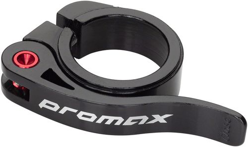 Promax 335QX Seatpost Clamp - 35mm, QR, Black