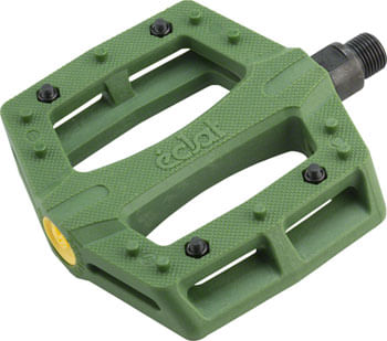 Eclat Contra Pedals - Platform, Composite, 9/16", Army Green
