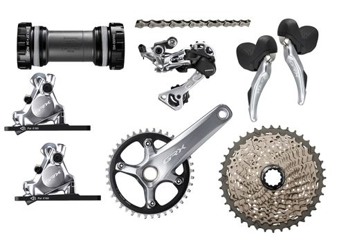 Shimano GRX Limited Silver Groupo