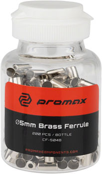 Promax Brass Ferrule - 5mm, Bottle of 200