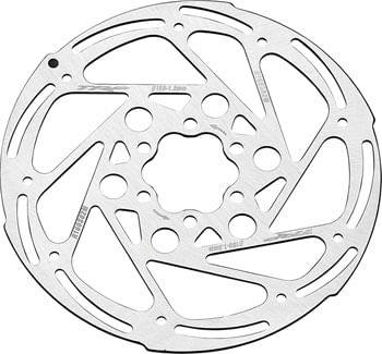 TRP R2 Disc Brake Rotor - 160mm, 6-Bolt, 1.8mm, Rust Blocker Treatment, Silver