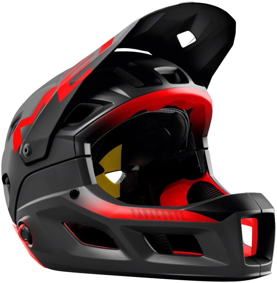 MET Parachute MCR MIPS Helmet - Black Red, Small | FastStore PDP