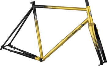 All-City Zig Zag Frameset - 700c, Steel, Golden Leopard, 46cm