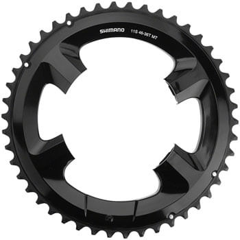 Shimano FC-RS510 Chainring - 46t, Asymmetric 110mm BCD, Black