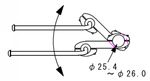 Nitto-Handlebar-Bag-Supporter-F18-diagram